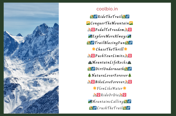 Snow Mountain Captions For Instagram